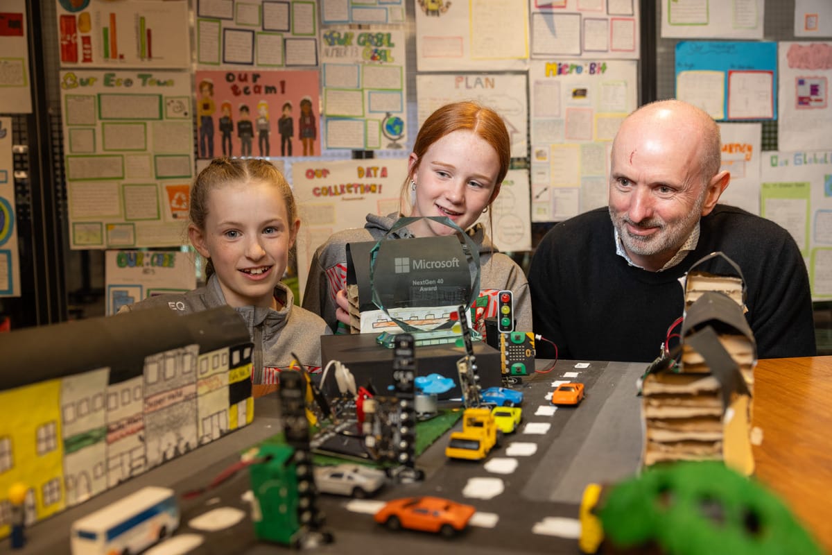 „Microsoft“ atpažįsta „NextGen“ iš STEM ir AI lyderių „Microsoft Dream Space“ vitrinoje